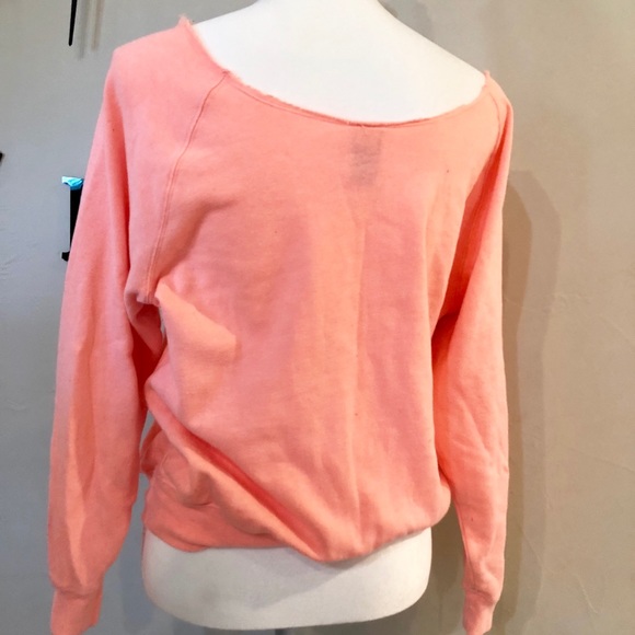 PINK slouchy sweatshirt - Picture 3 of 3